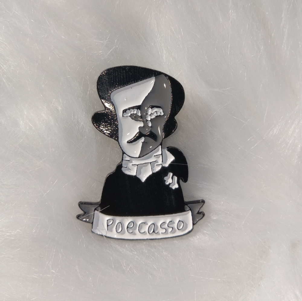 Edgar Allen Poe Pin